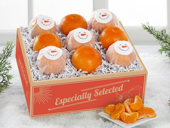 Merry Snowmen Tangerines