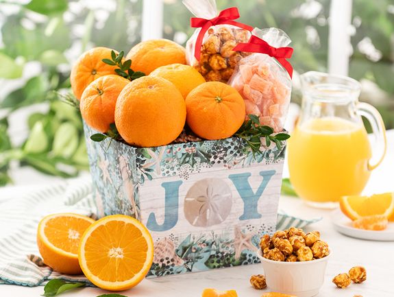Coastal Christmas Basket Box