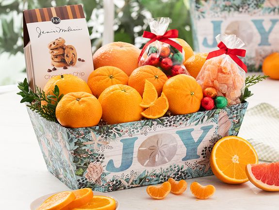Coastal Christmas Deluxe Basket