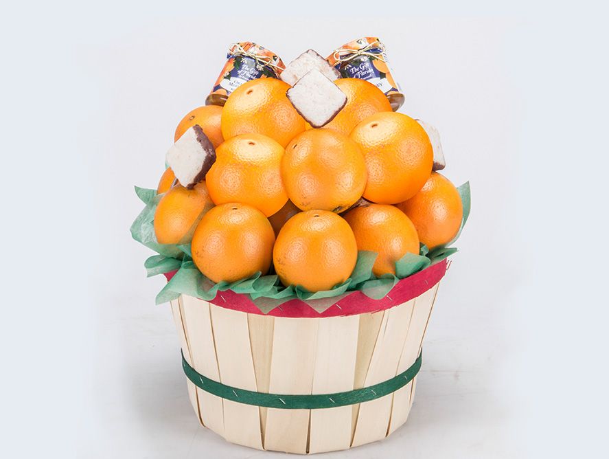 1 Peck Basket All Navels Deluxe