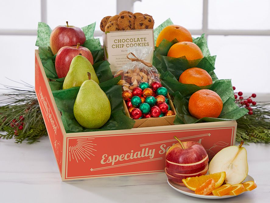 Fruit And Snacks Gift Box