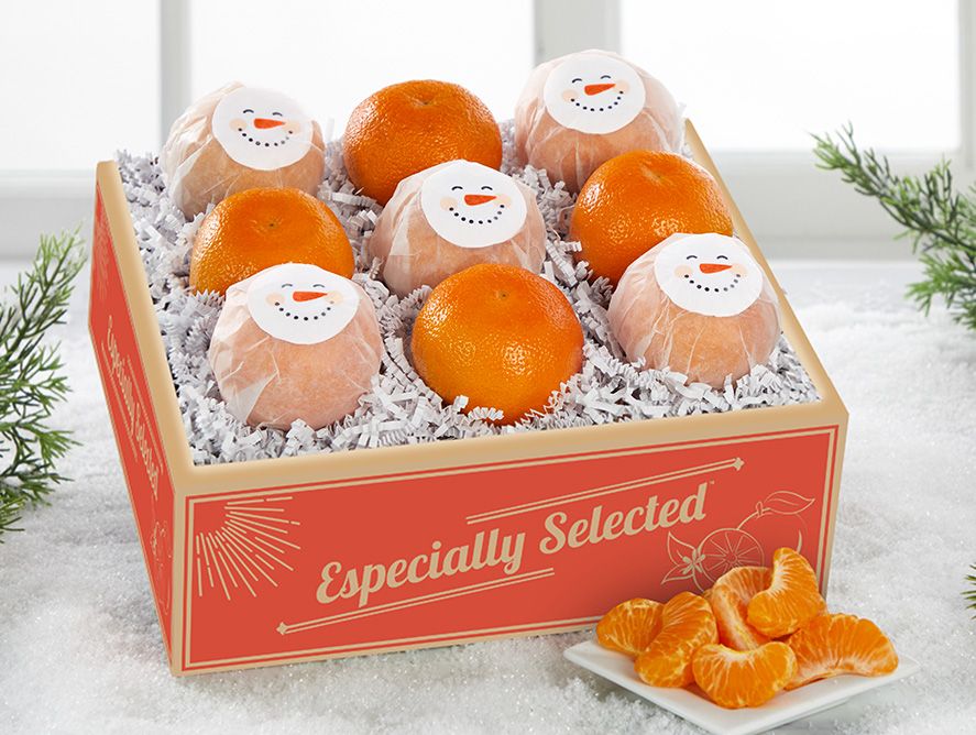 Merry Snowmen Tangerines